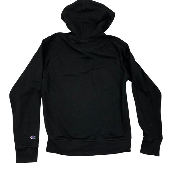 Champion Men's Hoodie Sweatshirt Small Drawstring Activewear Casual Classic Blac - Picture 2 of 9